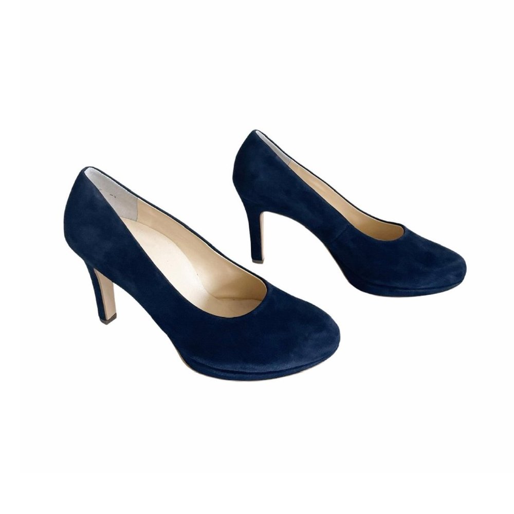 Paul Green Corey Blue Suede Pump UK 7 US Sz 9.5. NEW